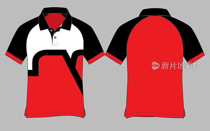 Polo Shirt Design Vector